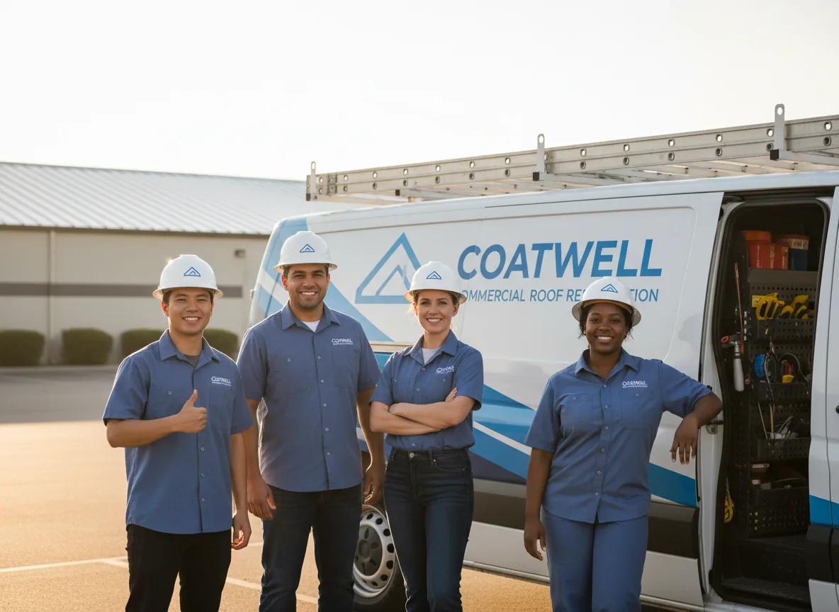 Commercial roof coating company in Hecla, SD
